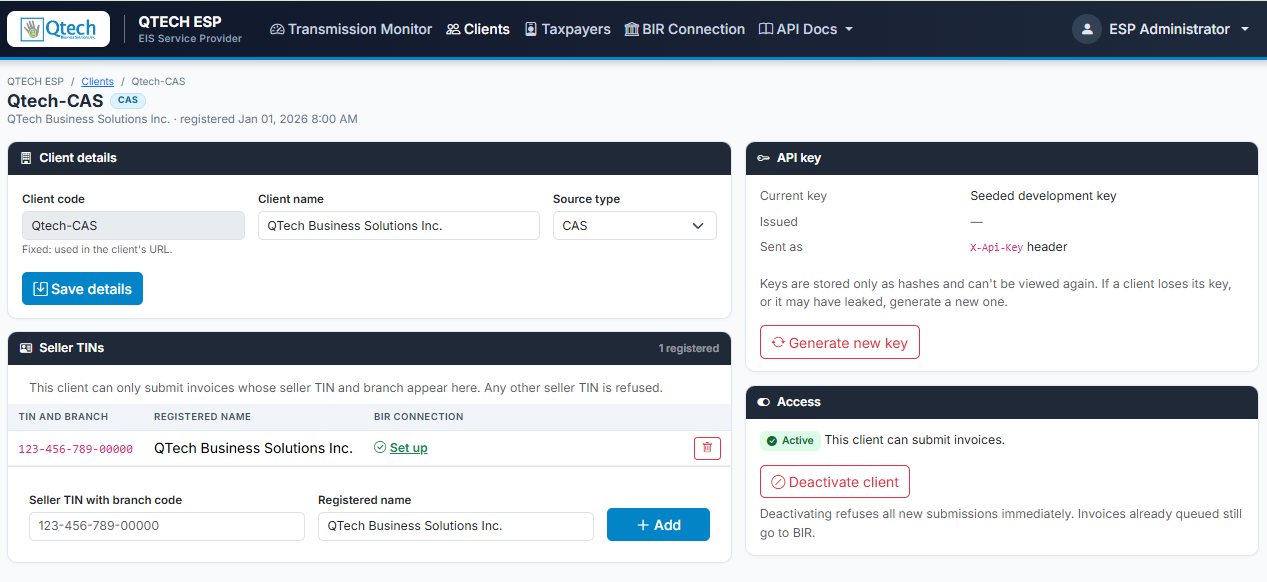 Qtech as eInvoice Service Provider (ESP)